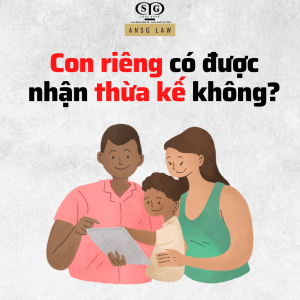 con riêng có được thừa kế không