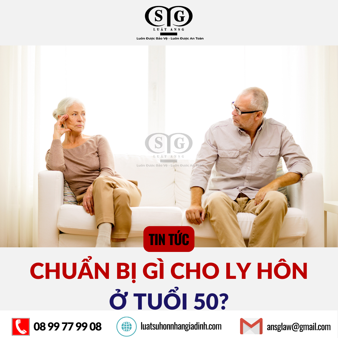 Chuan bi gi khi ly hon o tuoi 50