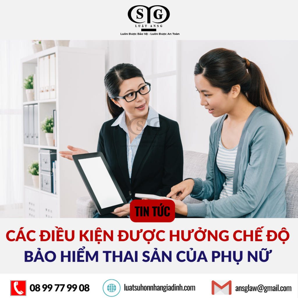 Cac dieu kien duoc huong bao hiem thai san cua phu nu
