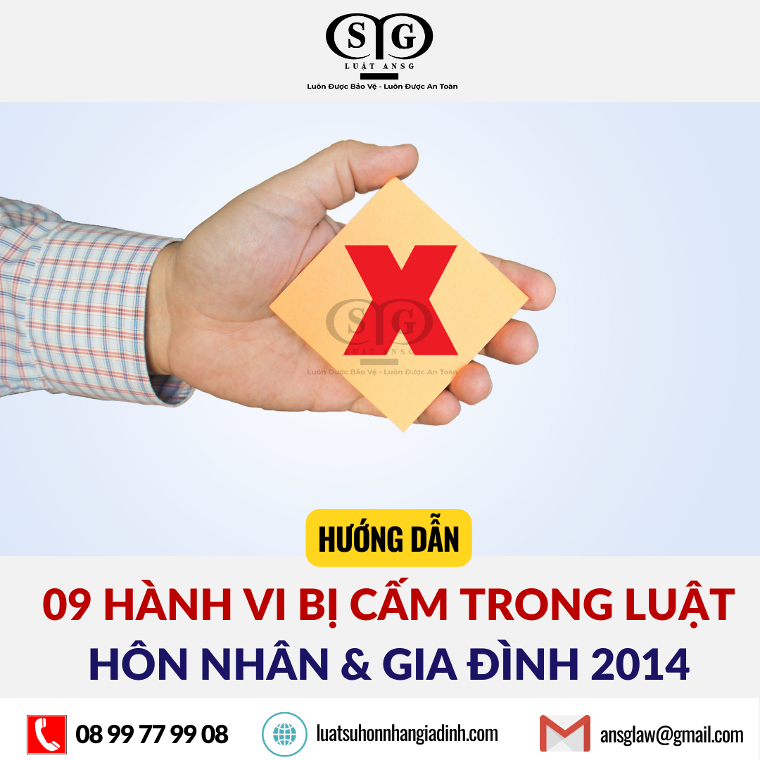 Hanh vi bi cam trong luat hon nhan va gia dinh 2014
