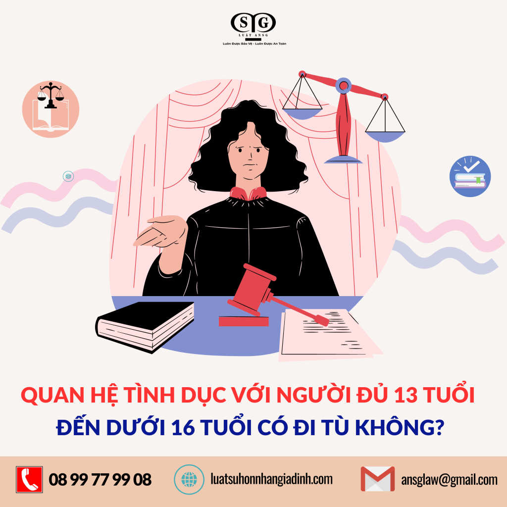 Quan he tinh duc voi nguoi duoi 16 tuoi co di tu khong