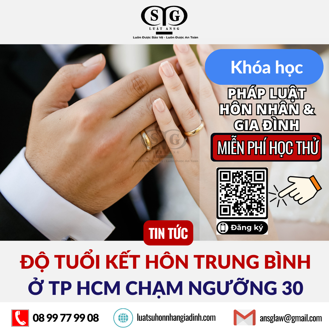 Độ tuổi kết hôn trung bình