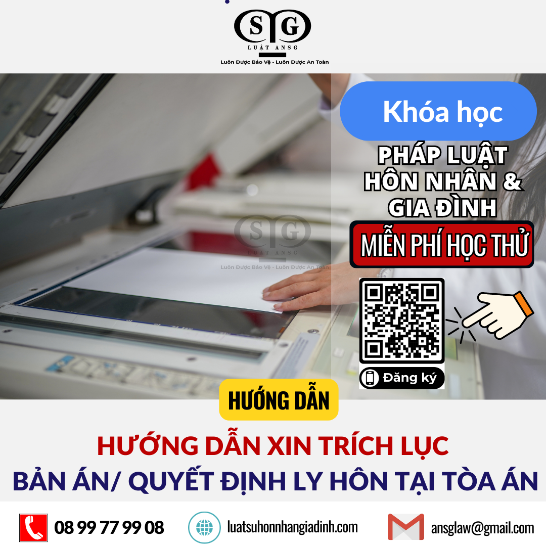 Hướng dẫn xin trích lục bản án quyết định ly hôn tại tòa án