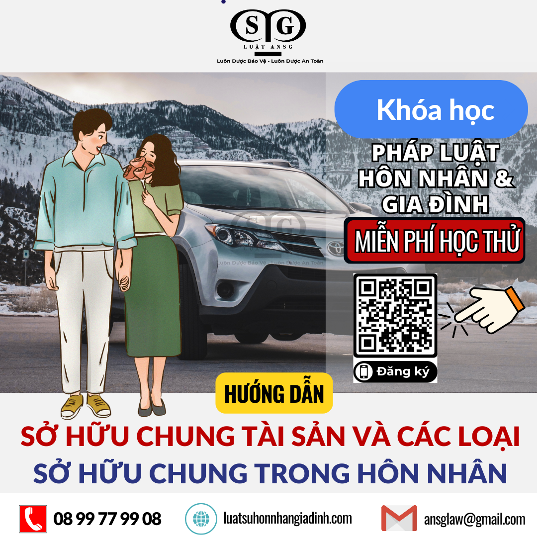 Sở hữu chung tài sản và các loại sở hữu chung trong hôn nhân