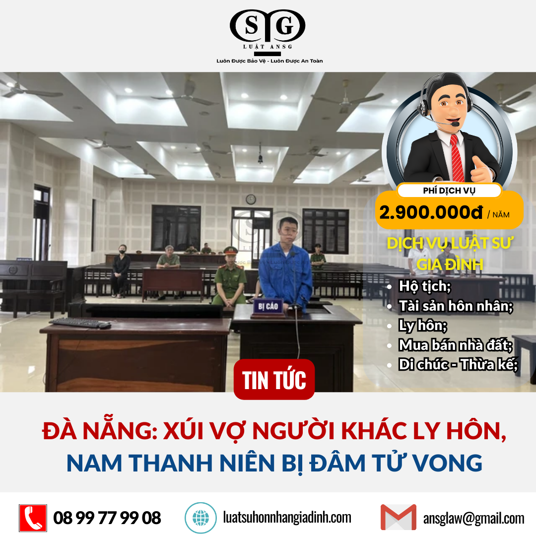 Đà Nẵng Xúi vợ người khác ly hôn, nam thanh niên bị đâm tử vong